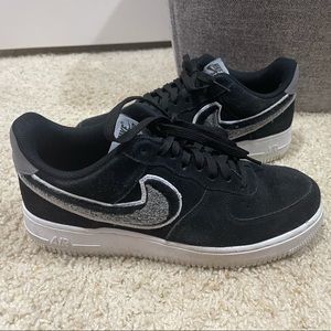 Nike Black and Gray Women's Sneakers